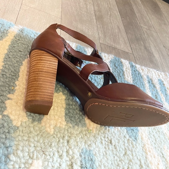 Leather Strappy heels - Picture 5 of 6